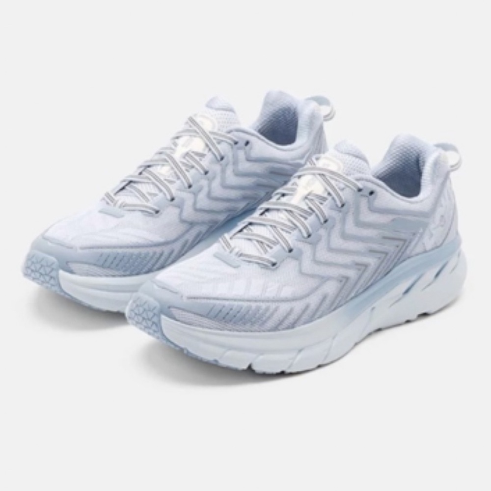 Women's HOKA x OV Clifton in Mist Size 10
